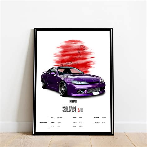 Nissan Silvia S14 Nissan Silvia S14 Posters And Art Prints