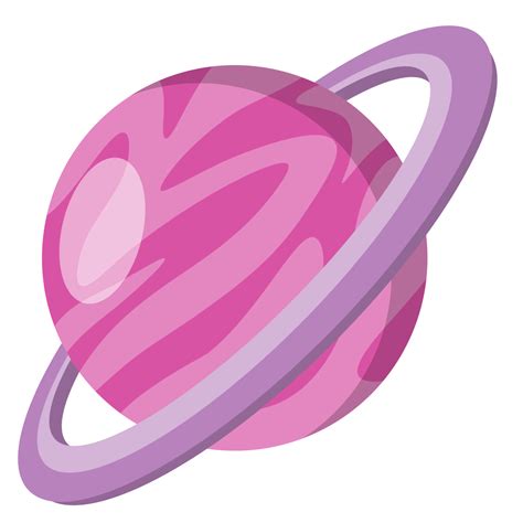 Ilustra O De Png De Espa O De Planeta Roxo Png