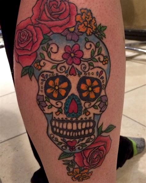 125 Best Sugar Skull Tattoo Designs And Meaning 2019