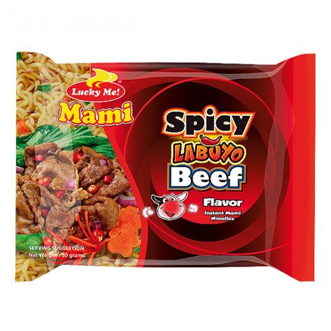 Lucky Me Spicy Labuyo Beef 50g - Bohol Grocery