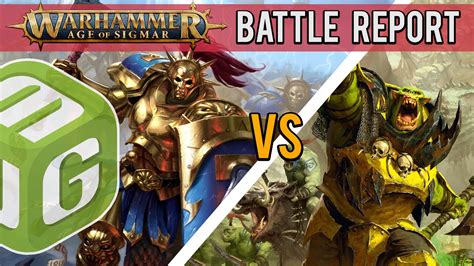 Stormcast Eternals Vs Ironjawz Age Of Sigmar Rd Edition Battle Report