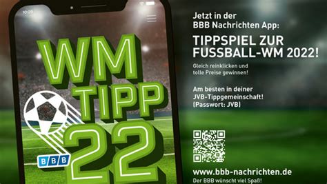 BBB Nachrichten App WM Tippspiel JVB Landesverband Der Bayerischen