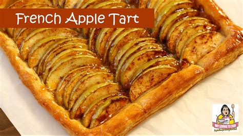 French Apple Tart ~ Puff Pastry ~ Amy Learns To Cook Youtube