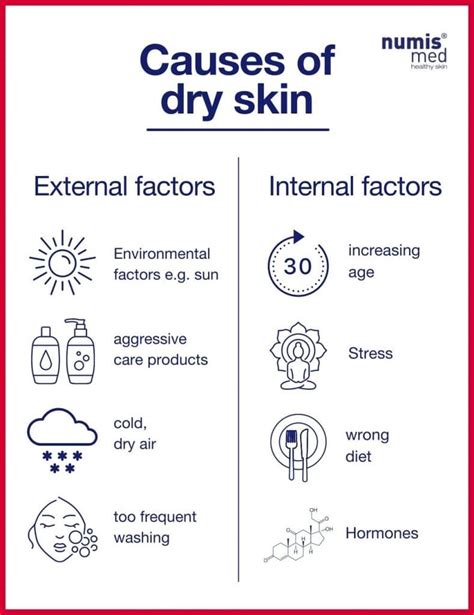 Dry skin on the face - symptoms, causes and care tips | numis® med