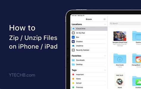 How To Zip And Unzip Files On IPhone IPad Definitive Guide