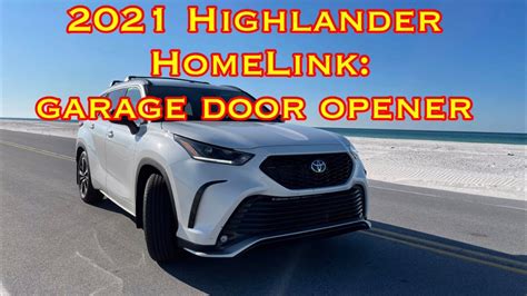 How To Program Toyota Highlander Garage Door Opener Diycarexpert