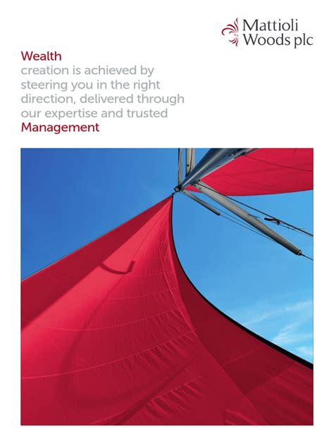 Mattioli Woods Wealth Management Brochure Pdf Investing Wealth