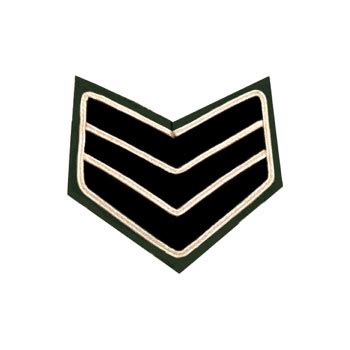 The Rifles Sergeant Rank (Sgt) - Golding Tailors