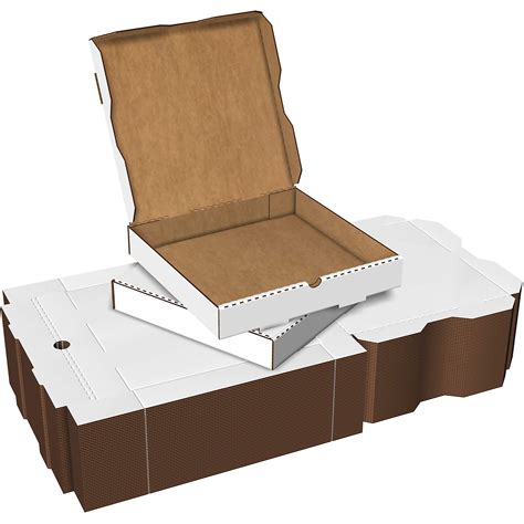 Buy White Cardboard Pizza Boxes Takeout Containers 12 X 12 Pizza Box