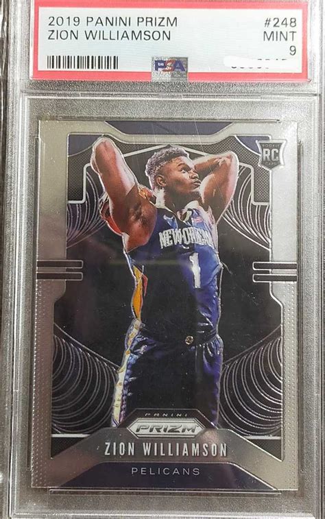 Psa9 19 20 Prizm Zion Williamson Rookie Card ザイオン ウィリアムソン ルーキーカード