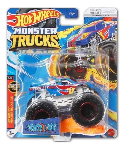 Carrinho Hot Wheels Monster Truck 1 64 Original Mattel Fyj