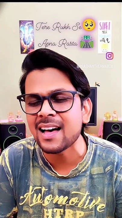 Tere Rukh Se 🥺 Apna Rasta 🛣️ Prashant Verma🎙️ Raw Cover 🔥shorts