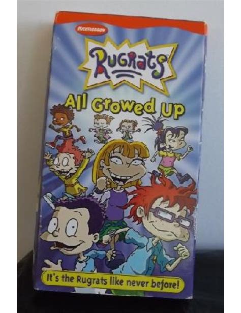 Rugrats All Growed Up Vhs Video Tape Nickelodeon Cartoon Tv Show My