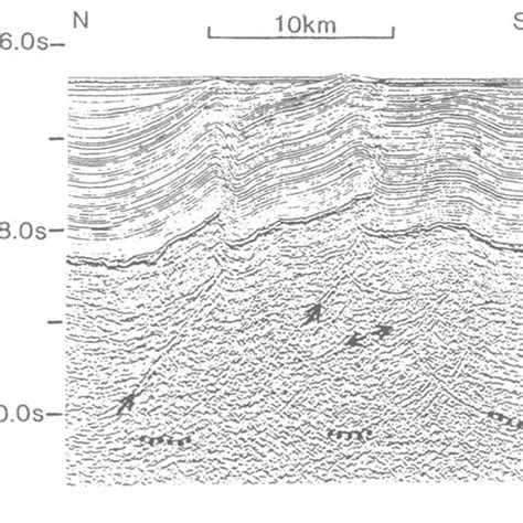 Migrated Multichannel Seismic Reflection Profile From Charles Darwin