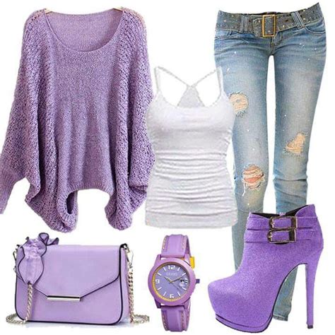 Lavender Stylish Outfits Fashion Chic Outfits