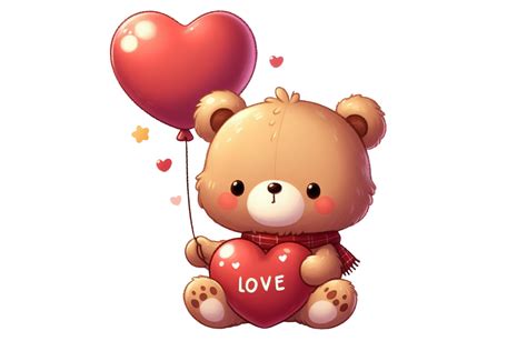 Baby Panda Valentine Clipart Png Graphic By Vectmonster Creative Fabrica