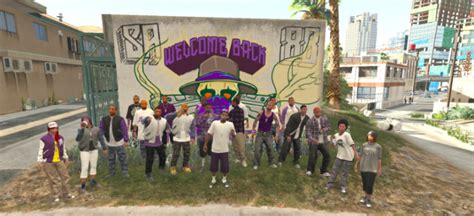 The Purple Families Green Ballas Pack Gta Mods