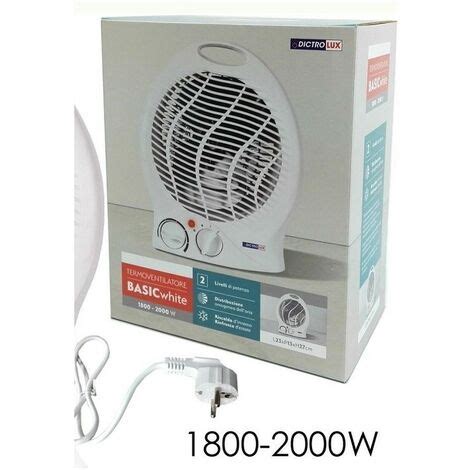 Associato Solo Amazon Termoventilatore Verticale Bianco Per Arredo Da