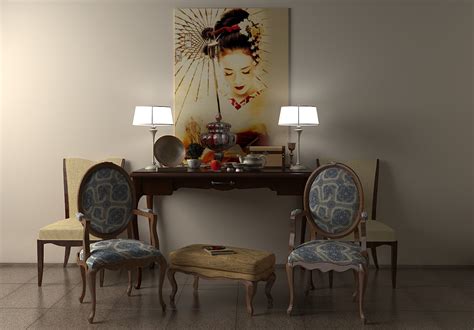 Japanese room - CG Cookie