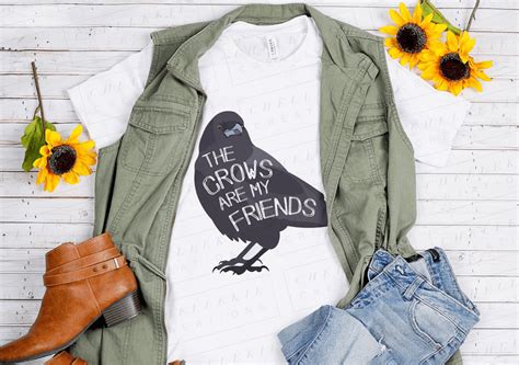 11 Cute Crow Ts For The Corvid Lover Birds And Blooms