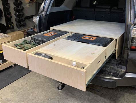 Th Gen Runner Overland Drawer System W Slide Outs Diy Plans