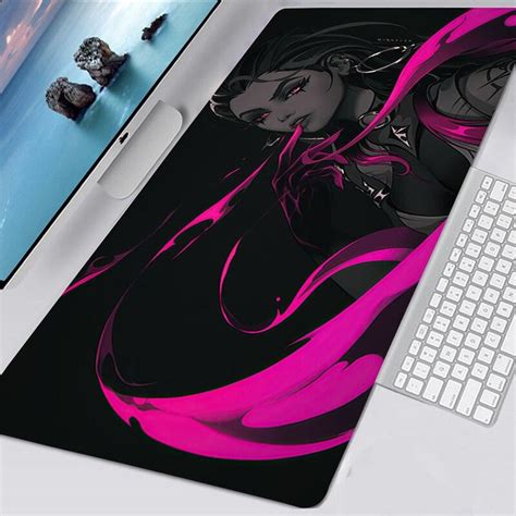 Buy Mousepad Valorant Cute Kawaii Gaming Accessories Mouse Mat Anime