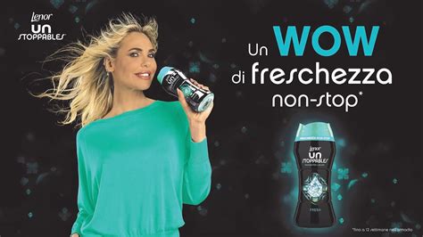 Ilary Blasi Torna On Air Con La Nuova Pubblicit Lenor Unstoppables