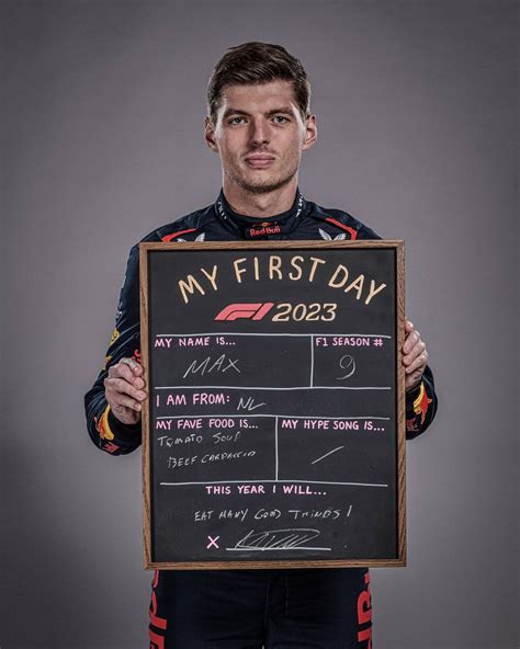 Max Verstappens 2023 Season Headshot R Formula1