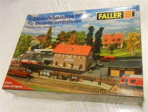 Faller H Bahnhof Bahnsteig Lagerhalle Usw Baus Tze Kaufen Auf