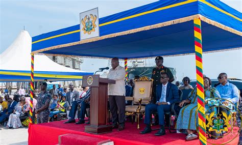 Akufo Addo Commissions Dry Bulk Terminal Ats Multipurpose Container