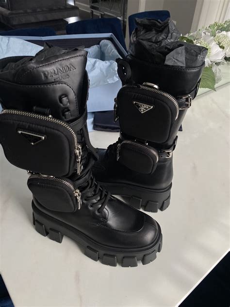 Introducir Imagen Combat Boots Prada Abzlocal Mx