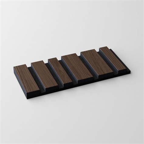 Rustic Smoked Oak Barcode Black Recosilent Acoustic Felt X Mm