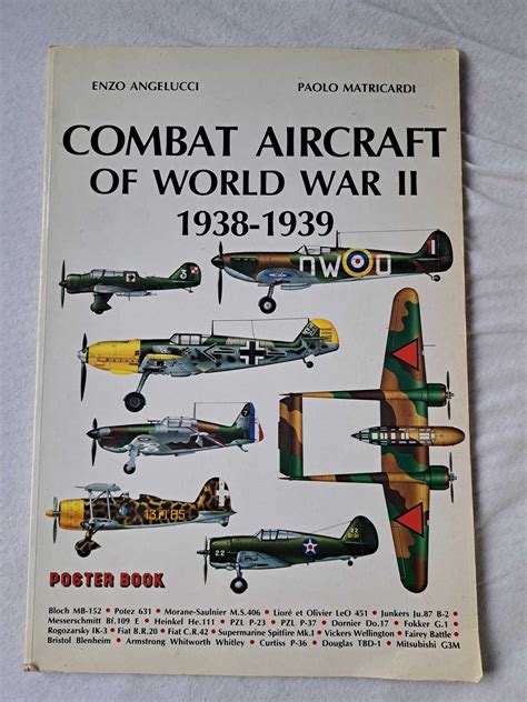 Combat Aircraft Of World War 1938 1939 Angelucci Matricardi Nysa OLX Pl