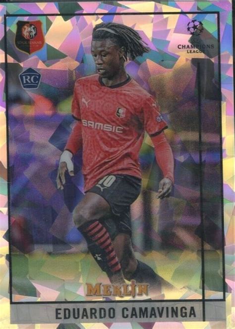 Eduardo Camavinga Topps Merlin Chrome Uefa Champions League