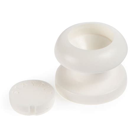 Stayput™ Fastener Shock Cord Knob With Cap White Sailrite