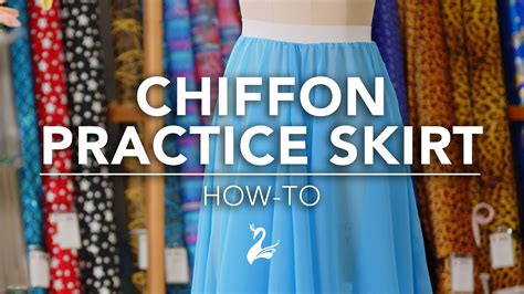 How To Create A Chiffon Practice Skirt For Calisthenics Or Dance