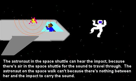 Is there sound in space?