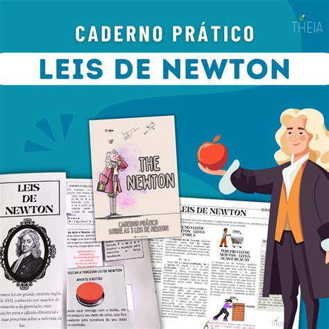 Caderno Prático Leis de Newton Theia Didáticos