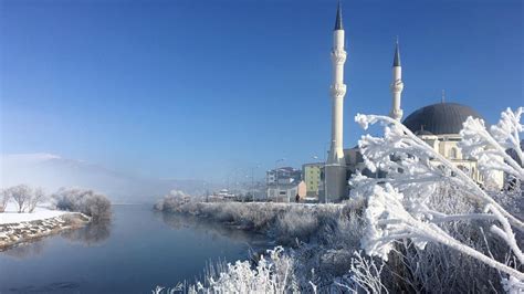 Ardahanda termometreler eksi 15 dereceyi gösterdi