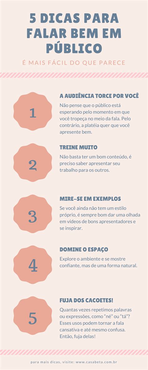 8 Dicas Para Falar Em Público Casa Beta Dicas Para Falar Em Público