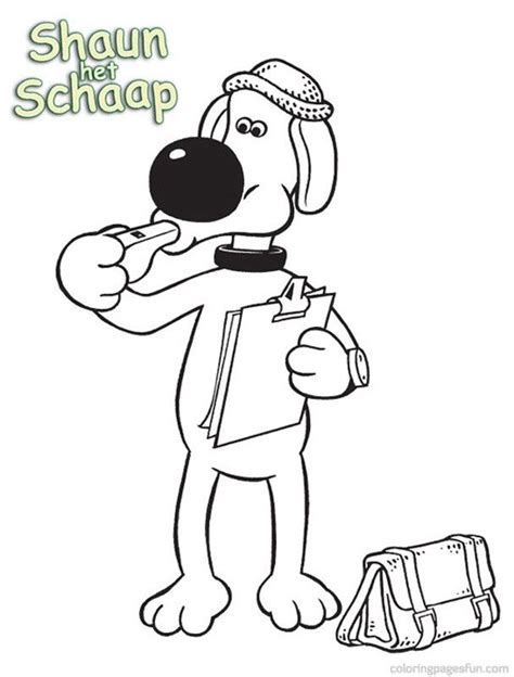 Shaun The Sheep Coloring Pages Clip Art Library