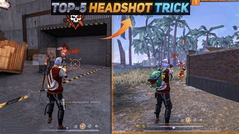 Top Headshot Trick In Free Fire Headshot Kaise Mare Free Fire Me