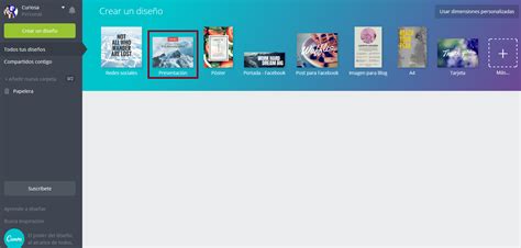 Cómo crear presentaciones con Canva | Curioseando