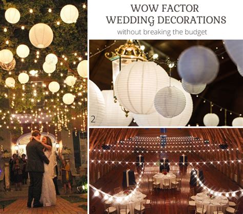 Wow Factor Wedding Ideas Without Breaking The Budget