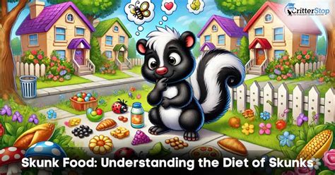 Skunk Food: Understanding the Diet of Skunks | Critter Stop