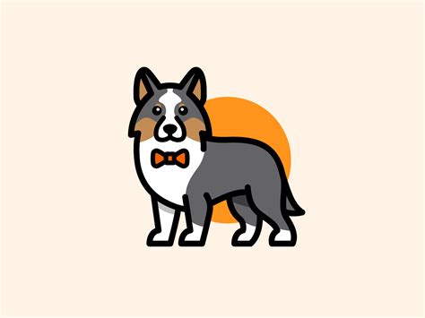 Australian Shepherd by Alfrey Davilla | vaneltia on Dribbble