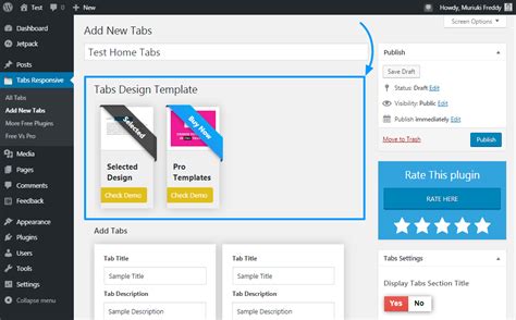 How To Add Tabs To Wordpress Posts And Pages