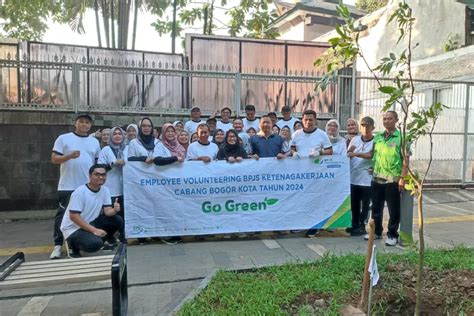 Laksanakan Employee Volunteering Bertemakan Go Green Insan BPJamsostek