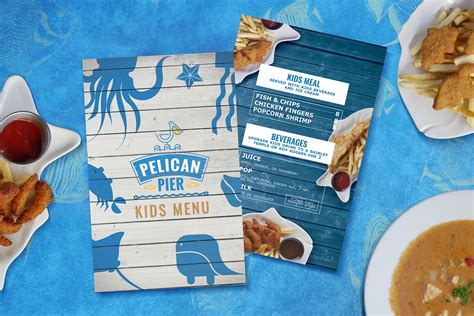 Pelican Pier Restaurant Menu on Behance