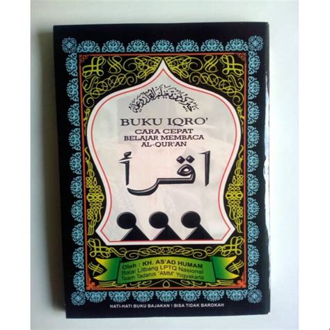 Jual Buku Iqro Cara Cepat Belajar Membaca Quran Ukuran Besar